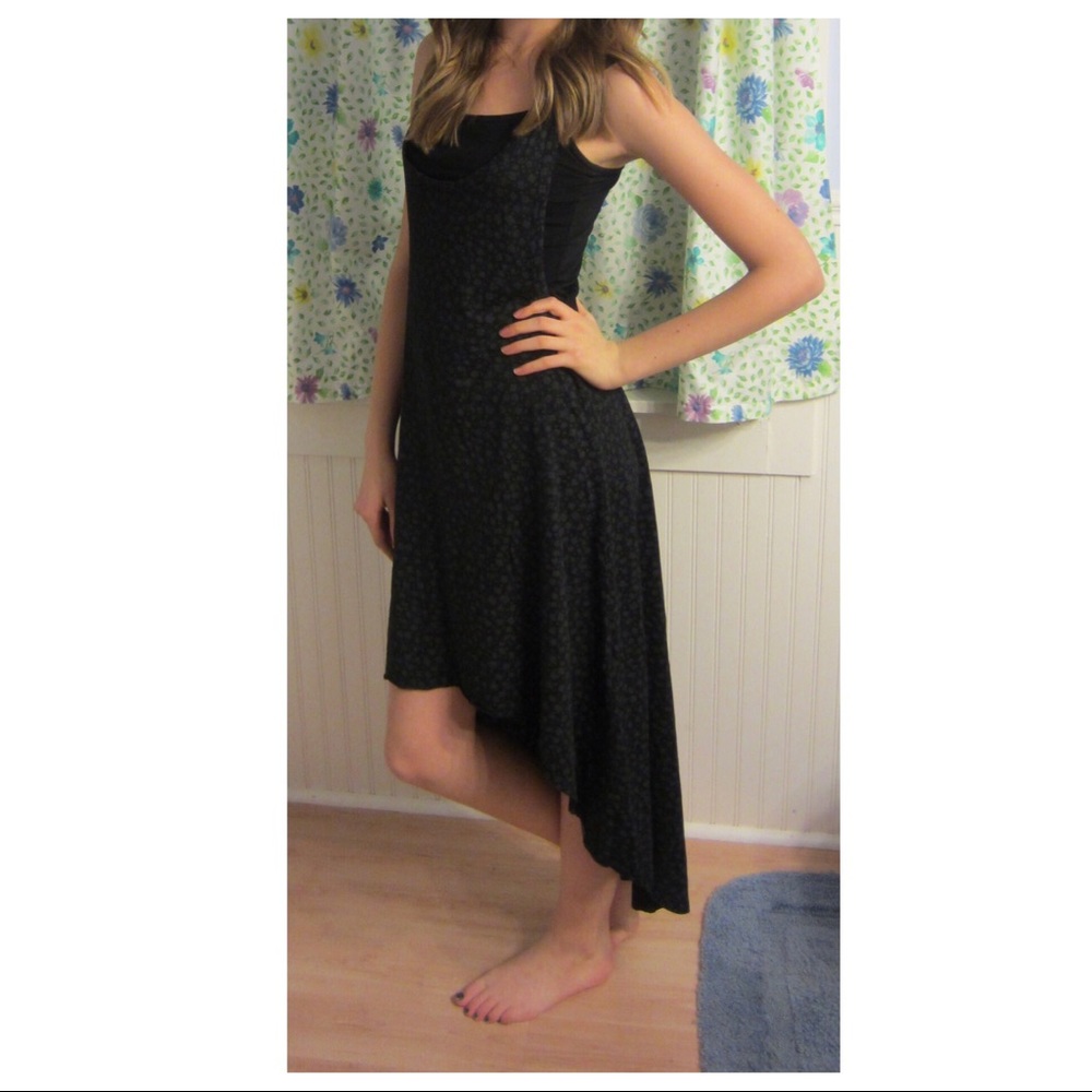 Vans High Low Black Dress